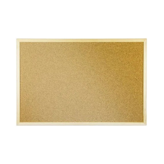 Panou pluta, rama lemn, 40 x 60 cm, BI-OFFICE - Papet