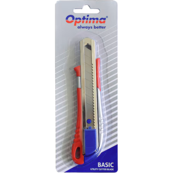 Cutter mare 18 mm, sina metalica, OPTIMA Basic SK5 - Papet
