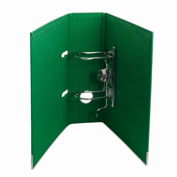 Biblioraft plastifiat A5, 7.5 cm, OPTIMA, ALEGE CULOAREA: Verde - 4Papet