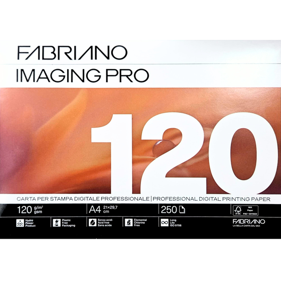 Hartie FABRIANO Imaging PRO , A4, 120 g/mp, 250 coli/top - 2Papet