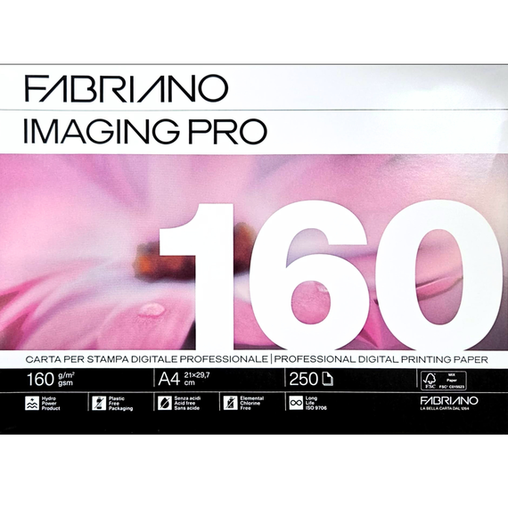 Hartie FABRIANO Imaging PRO , A4, 160 g/mp, 250 coli/top - 2Papet