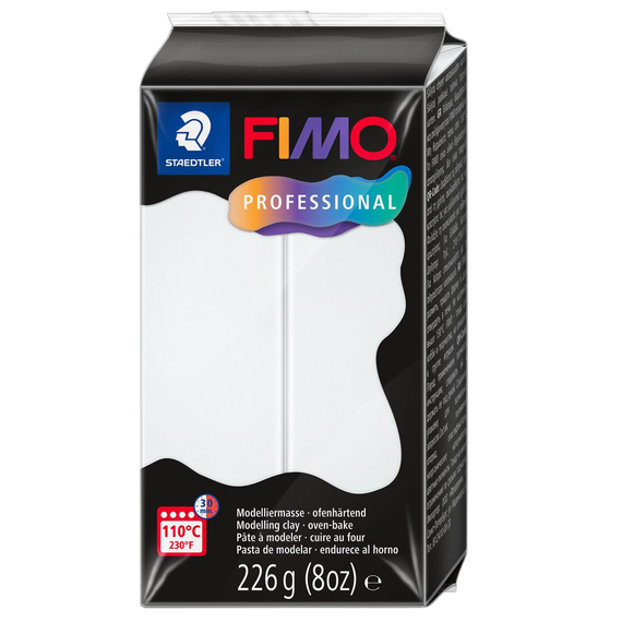 Lut polimeric Fimo Professional Alb, 226g STH-8042-0 - Papet