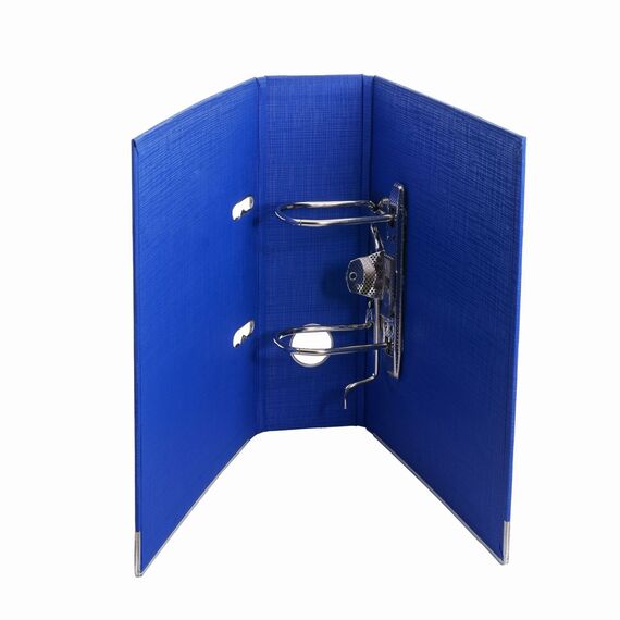 Biblioraft plastifiat A5, 7.5 cm, OPTIMA, ALEGE CULOAREA: Albastru - 4Papet