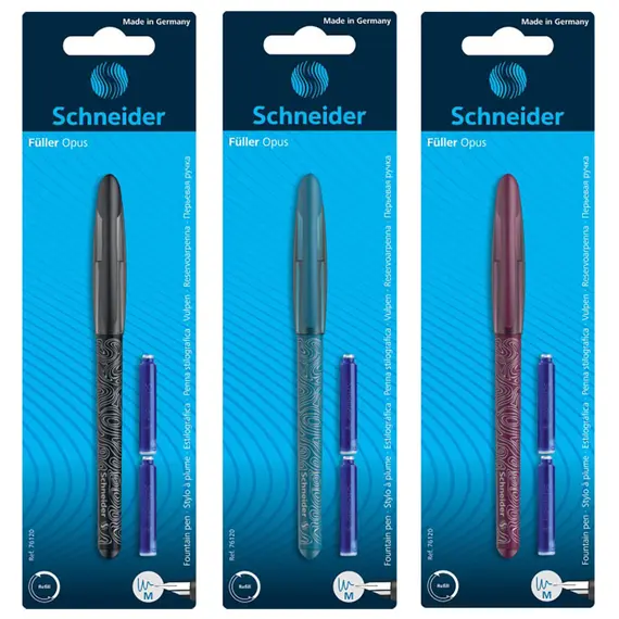 Stilou SCHNEIDER Opus, 2 rezerve - Papet