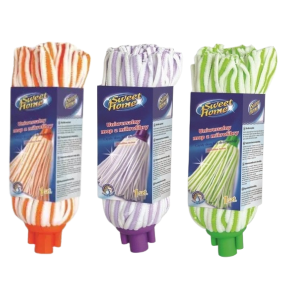 Mop universal din microfibra, SWEET HOME - Papet