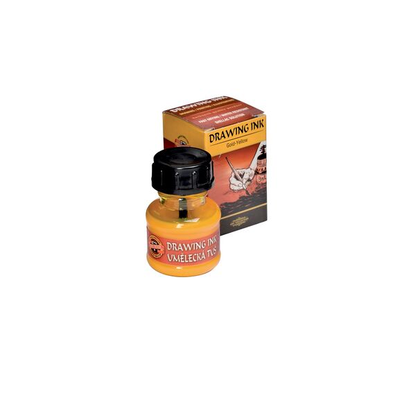 Tus desen pentru artisti 20g, KOH-I-NOOR, ALEGE CULOAREA: Galben auriu - Papet