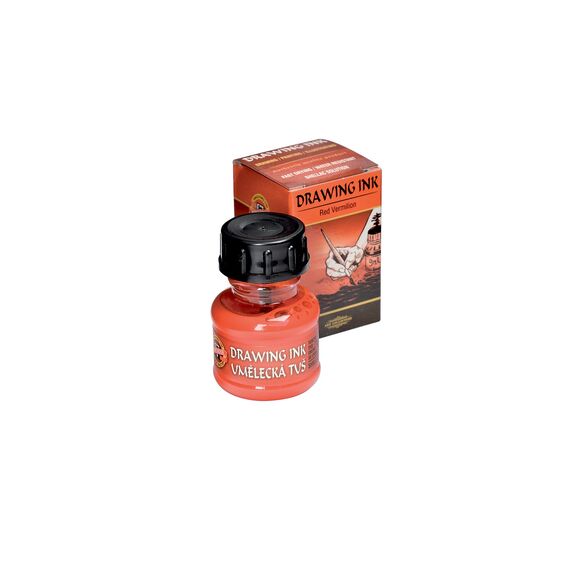 Tus desen pentru artisti 20g, KOH-I-NOOR, ALEGE CULOAREA: Rosu Vermillion - Papet