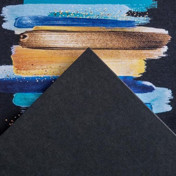 Bloc Mixed Media A4 cu hartie neagra, 240g/mp, 20 file, CANSON Graduate - 2Papet