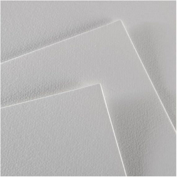 Bloc acuarela 24 x 32 cm, 300g/mp, 12 file, CANSON Montaval Grano Fino - 4Papet