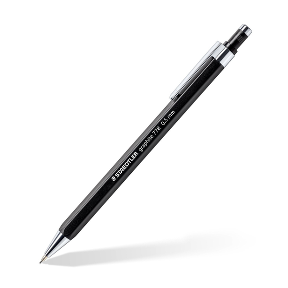 Creion mecanic STAEDTLER Graphite 778, ALEGE GROSIMEA: 0.5 mm - 2Papet