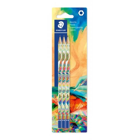 Creion STAEDTLER Multiverse 2, 3 buc/set, HB - Papet