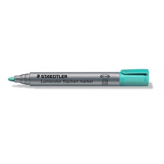 Marker flipchart cu varf rotund 2 mm, STAEDTLER Lumocolor, ALEGE CULOAREA: Turcoaz - 2Papet