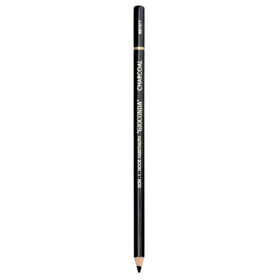 Creion cu mina carbune artificial negru, KOH-I-NOOR Gioconda - Papet