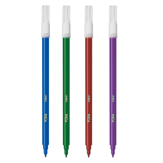 Carioci BIC Kids Visa, 12 culori/set - 2Papet
