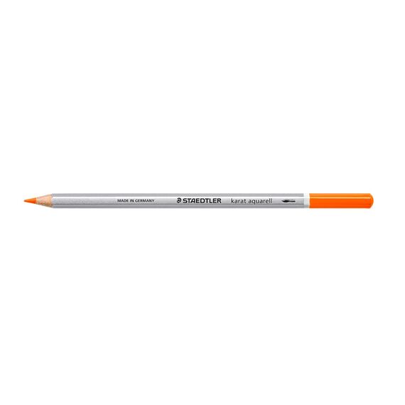 Creion acuarela STAEDTLER Karat Aquarell, ALEGE CULOAREA: Orange - Papet