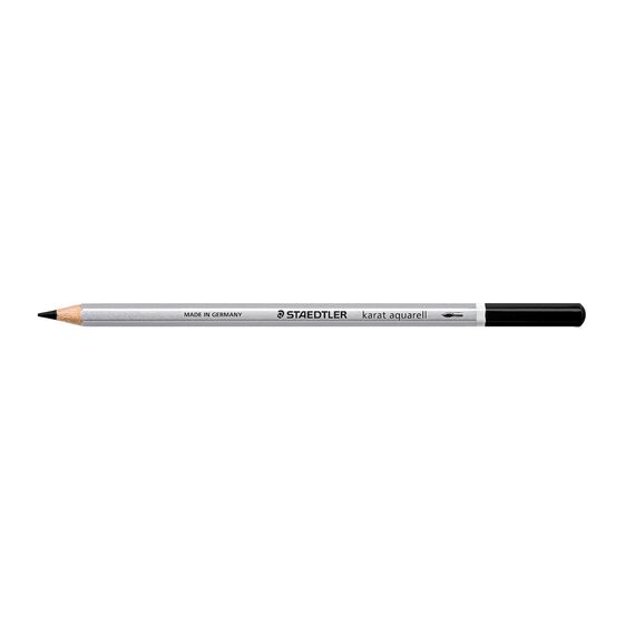 Creion acuarela STAEDTLER Karat Aquarell, ALEGE CULOAREA: Black - Papet