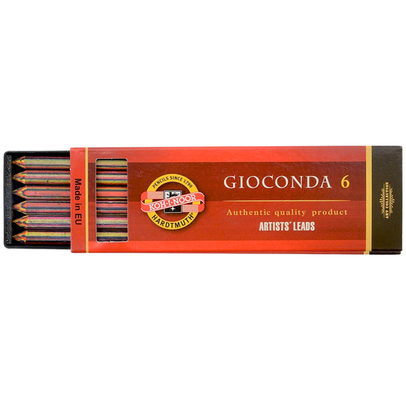 Set creta presata 5.6 mm Magic multicolor, KOH-I-NOOR Gioconda, 6 buc/set - Papet