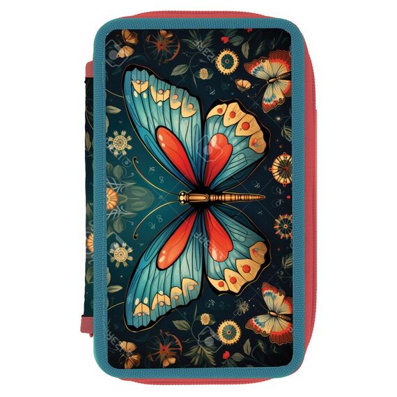 Penar neechipat, 2 fermoare , HERLITZ Butterfly - Papet