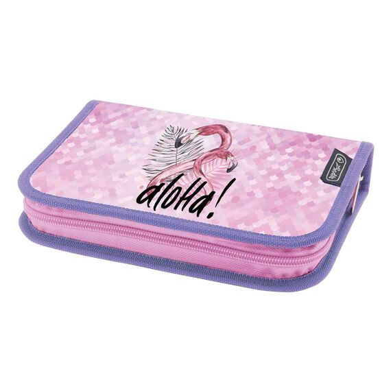 Penar neechipat, 1 fermoar, HERLITZ Pink Flamingo - 2Papet