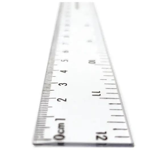 Rigla 30 cm, plastic, ARK - 2Papet