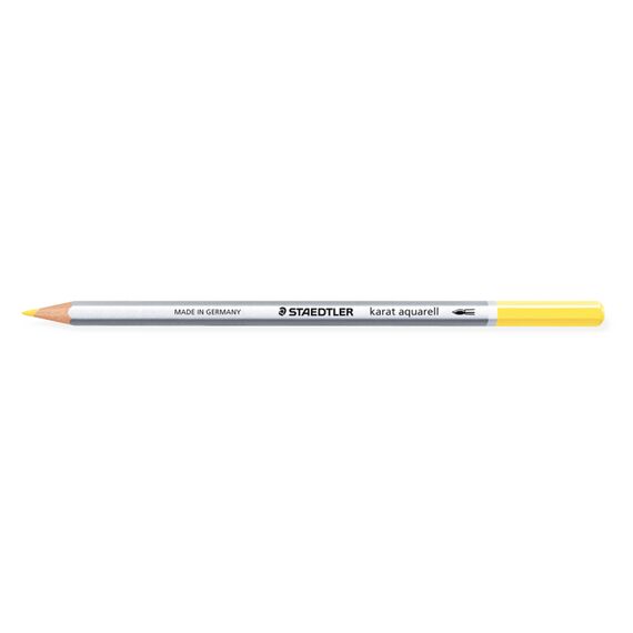 Creion acuarela STAEDTLER Karat Aquarell, ALEGE CULOAREA: Light Yellow - Papet