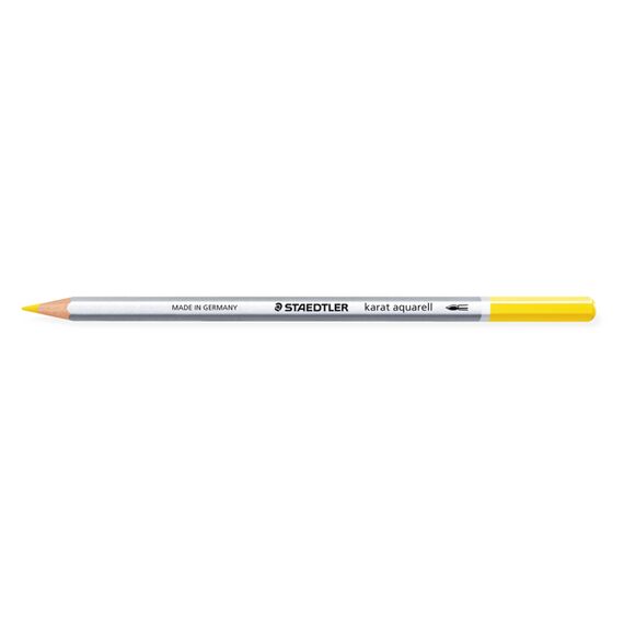 Creion acuarela STAEDTLER Karat Aquarell, ALEGE CULOAREA: Yellow - Papet