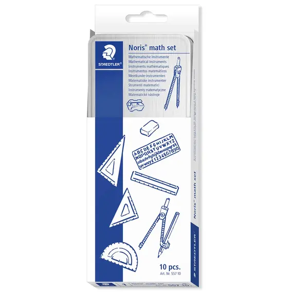 Trusa Geometrie in cutie metalica STAEDTLER - 2Papet