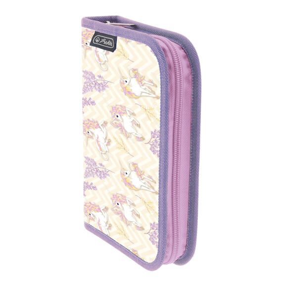 Penar neechipat, 1 fermoar si clapa interioara, HERLITZ Unicorn - Papet