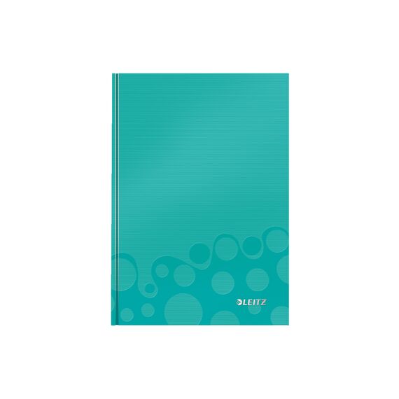 Caiet A5 dictando, coperta carton, 80 file, 90g/mp, LEITZ WOW, ALEGE CULOAREA: Turcoaz - 2Papet