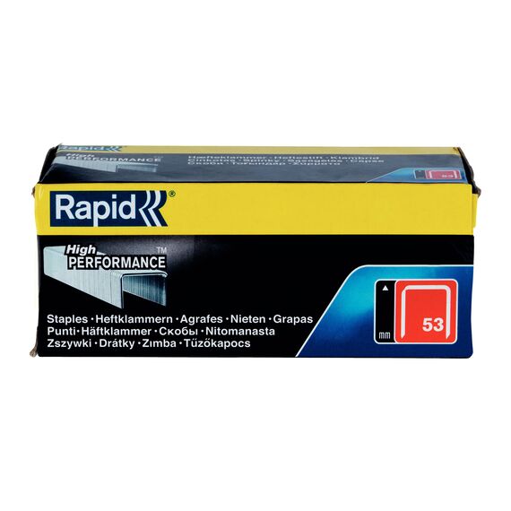 Capse 53/6, 5000 buc/cutie RAPID High Performance - 2Papet