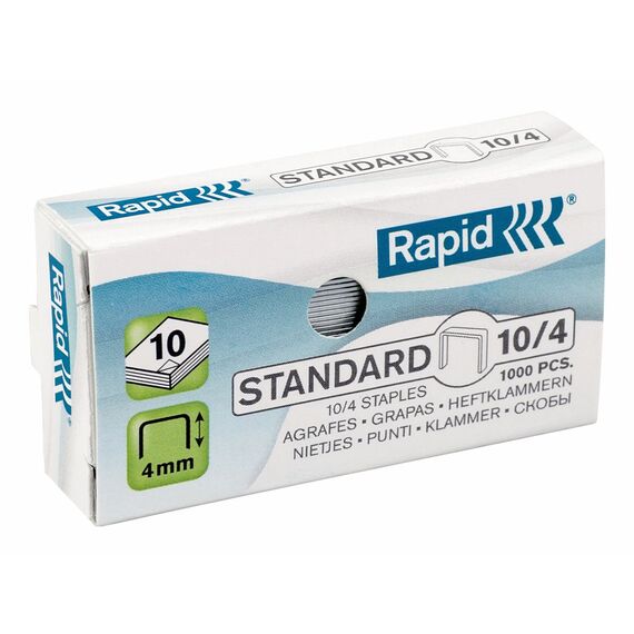 Capse nr. 10, 1000 buc/cutie RAPID Standard - Papet