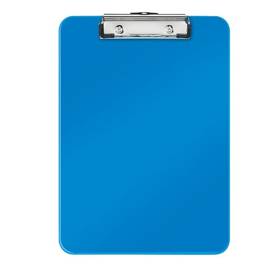 Clipboard simplu plastifiat, A4, LEITZ WOW Metalizat, ALEGE CULOAREA: Albastru - 2Papet