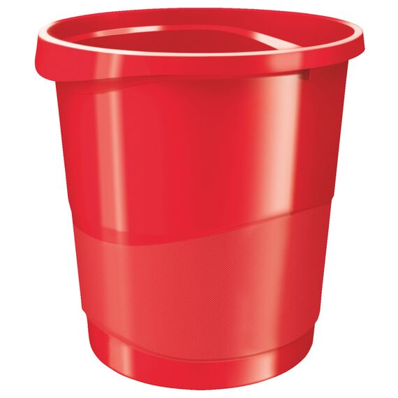 Cos de birou pentru hartie, 14L ESSELTE Europost, ALEGE CULOAREA: Rosu - 2Papet