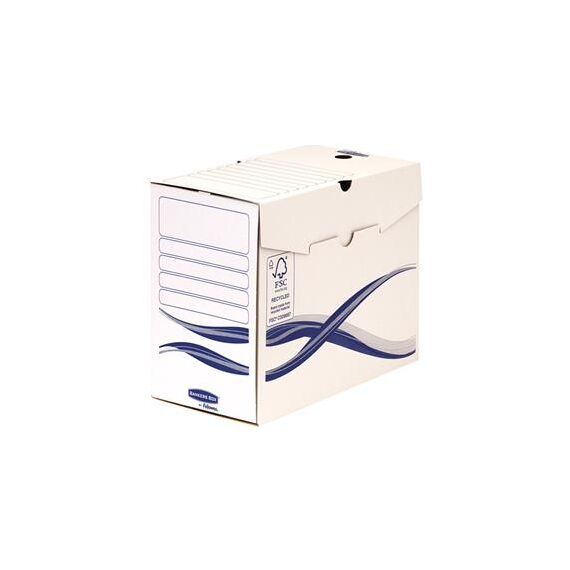Cutie arhivare 15 cm, carton alb FELLOWES Bankers Box - Papet