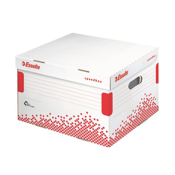Cutie arhivare cu capac, mare L, ESSELTE Speedbox - Papet