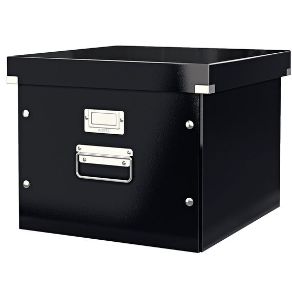 Cutie arhivare dosare suspendabile, LEITZ Click and Store, ALEGE CULOAREA: Negru - 3Papet