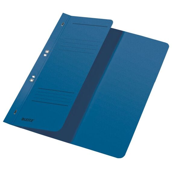 Dosar carton colorat cu capse, coperta 1/2, LEITZ, ALEGE CULOAREA: Albastru - 2Papet