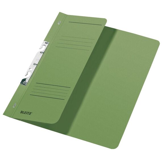 Dosar carton colorat pentru incopciat, coperta 1/2, LEITZ, ALEGE CULOAREA: Verde - 2Papet