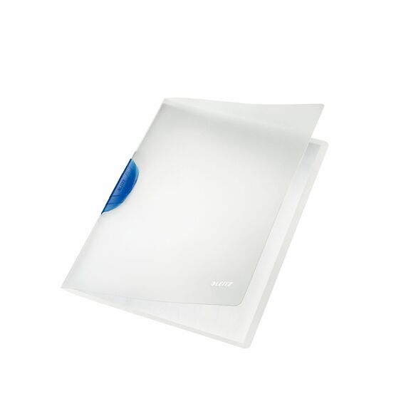 Dosar plastic A4 cu clema pivotanta, LEITZ Magic, ALEGE CULOAREA: Albastru - 2Papet