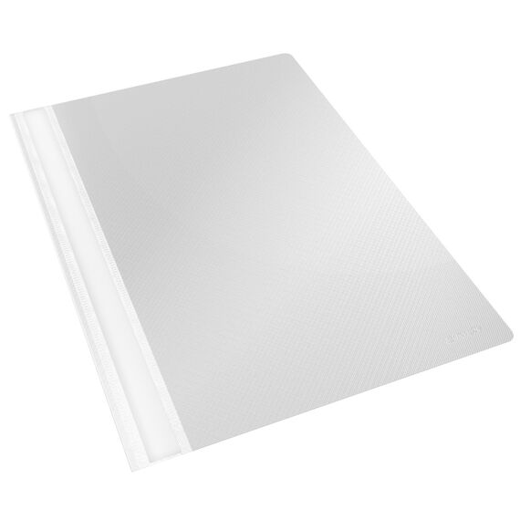 Dosar plastic cu sina, 25 buc/set, ESSELTE, ALEGE CULOAREA: Alb - 2Papet