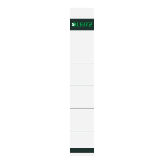 Etichete albe pentru biblioraft de 5.2cm, 10 buc/set, LEITZ - Papet