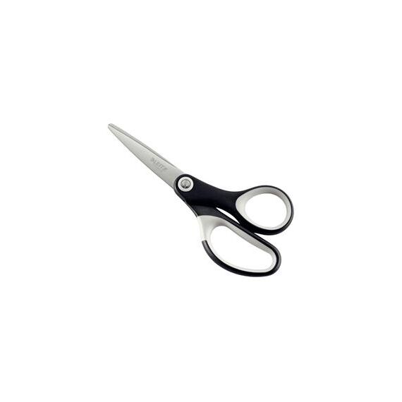 Foarfeca ergonomica 15 cm, alb-negru, LEITZ Titanium - 5Papet