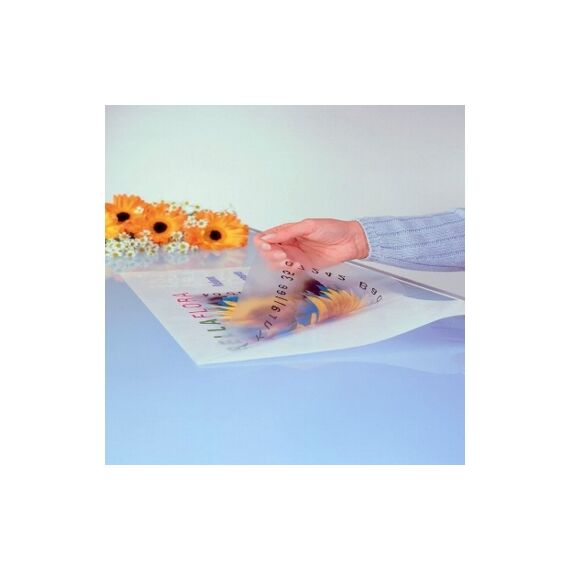 Etichete autocolante albe din poliester, 1 buc/SRA3, 100 coli/top, XEROX Teslin - Papet