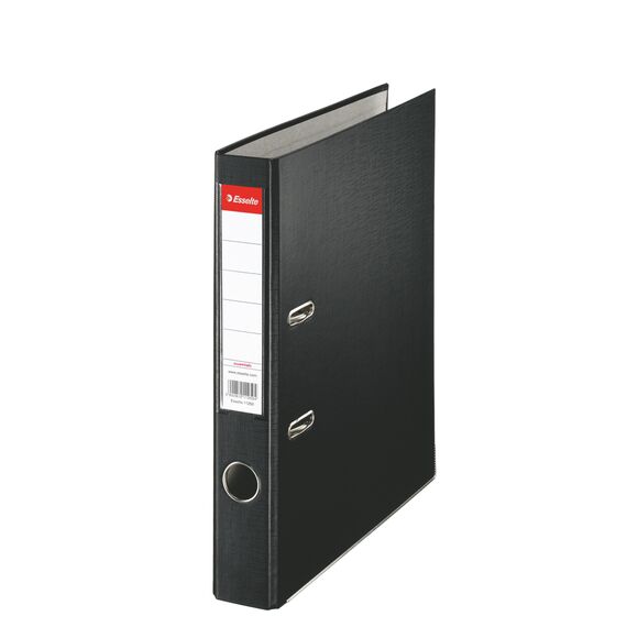 Biblioraft plastifiat, 5 cm ESSELTE Economy, ALEGE CULOAREA: Negru - 2Papet