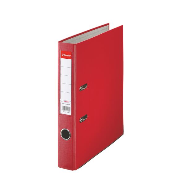 Biblioraft plastifiat, 5 cm ESSELTE Economy, ALEGE CULOAREA: Rosu - 2Papet
