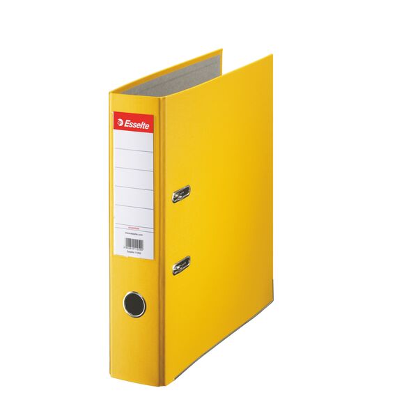 Biblioraft plastifiat, 7.5 cm ESSELTE Economy, ALEGE CULOAREA: Galben - 2Papet