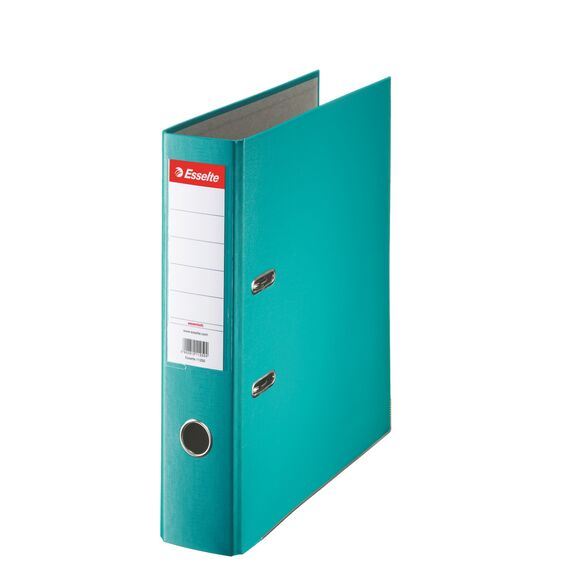 Biblioraft plastifiat, 7.5 cm ESSELTE Economy, ALEGE CULOAREA: Turcoaz - 2Papet