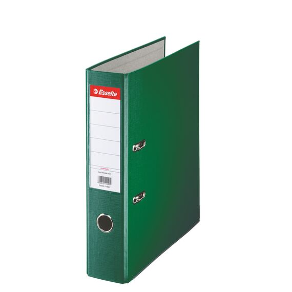 Biblioraft plastifiat, 7.5 cm ESSELTE Economy, ALEGE CULOAREA: Verde - 2Papet