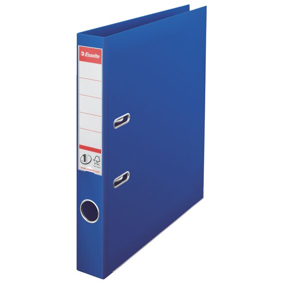 Biblioraft plastifiat interior-exterior, 5 cm ESSELTE Power, ALEGE CULOAREA: Albastru - 2Papet