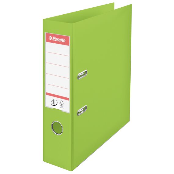 Biblioraft plastifiat interior-exterior, 7.5 cm ESSELTE Vivida Power, ALEGE CULOAREA: Verde - 2Papet